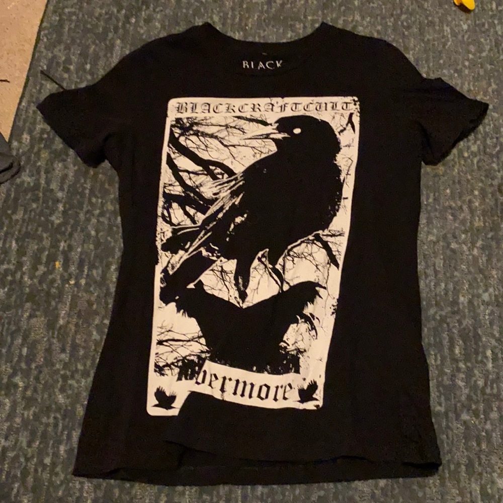 Nevermore black craft cult top